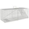 vidaXL Capcană pentru animale 64,5x25x26,5 cm, fier galvanizat