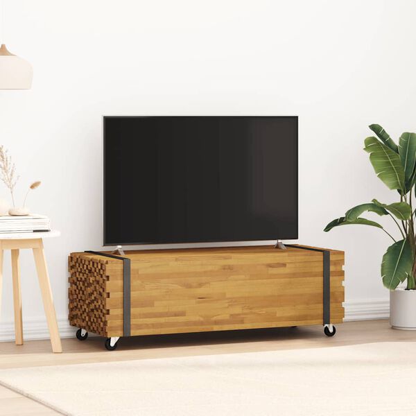 vidaXL Masuta de cafea 110x45x35 cm din lemn masiv de tec