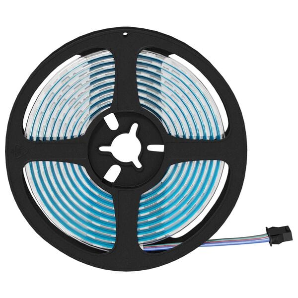 vidaXL Bandă LED 2 pcs Negru și transparent 210 x 0,8 x 0,3 cm