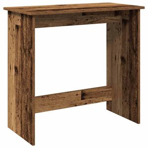 vidaXL Birou, lemn &icirc;nvechit, 80x40x75 cm, lemn prelucrat