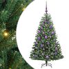 vidaXL Brad de Crăciun artificial cu ramuri articulare Verde 120 cm