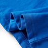 Tricou de copii cu m&acirc;neci lungi, albastru cobalt, 92