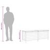 vidaXL Ladă depozitare de grădină 150x50x56,5 cm lemn masiv de brad