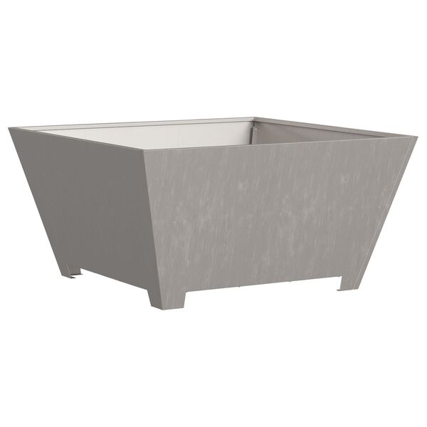 vidaXL Cuptor de foc Maro 80 x 80 x 40 cm Oțel