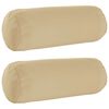 vidaXL Husă pentru pernă 2 pcs HEERLEN Bej &Oslash; 15 x 40 cm Poliester