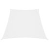 vidaXL Parasolar, alb, 2/4x3 m, țesătură oxford, trapez