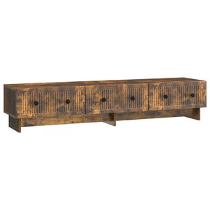 vidaXL Cabinet TV Stejar fumuriu 147 x 34,5 x 30 cm Lemn prelucrat