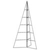 vidaXL Brad de Crăciun din metal pentru decor, negru, 100 cm