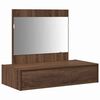 vidaXL Masă de Machiaj cu sertar Maro 83 x 40 x 70 cm Lemn compozit