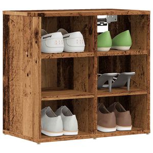 vidaXL Dulap Pantofi lemn vechi 52x30x50 cm
