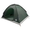 vidaXL Cort de Camping cu acoperiș Verde Army 275 x 215 x 125 cm