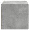 vidaXL Dulap de perete, gri beton, 70x42,5x40 cm, lemn prelucrat