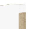 vidaXL Cadru de pat Stejar Sonoma 135 x 190 cm Lemn de pin masiv