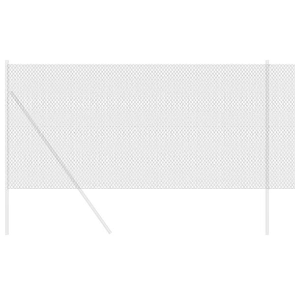 vidaXL Gard hexagonal Gri 1,4 x 100 m PVC