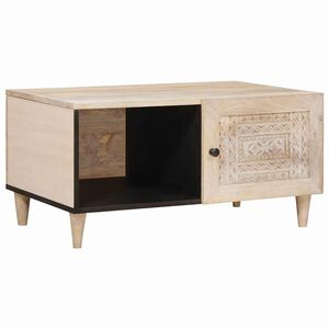 vidaXL Masă de cafea Alb 100 x 54 x 40 cm Lemn prelucrat