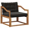 vidaXL Set de canapele de exterior Lemn solid de Acacia și Textilene