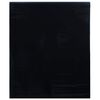 vidaXL Folie pentru fereastră statică, negru mat, 90x2000 cm, PVC