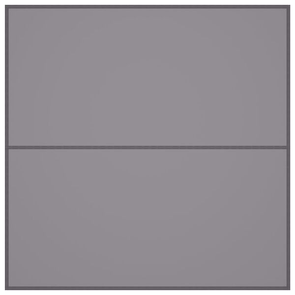 vidaXL Prelată de exterior, gri, 4x4 m