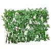 vidaXL Spalier cu iederă artificială, extensibil, verde, 180x30 cm