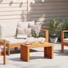 vidaXL Masă de cafea Maro 70 x 35 x 35 cm lemn masiv de acacia