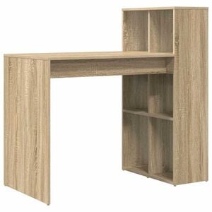 vidaXL Birou Stejar Sonoma Lemn prelucrat 108 x 55 x 103.5 cm