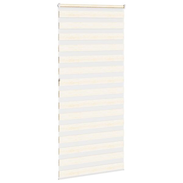 vidaXL Jaluzea tip zebra 100x230 cm lățime țesătură 95,9 cm poliester
