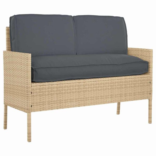 vidaXL Set de perne 3 pcs Antracit Material Oxford