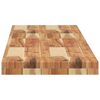 vidaXL Rafturi suspendate 2 buc. 120x30x4cm lemn masiv acacia netratat
