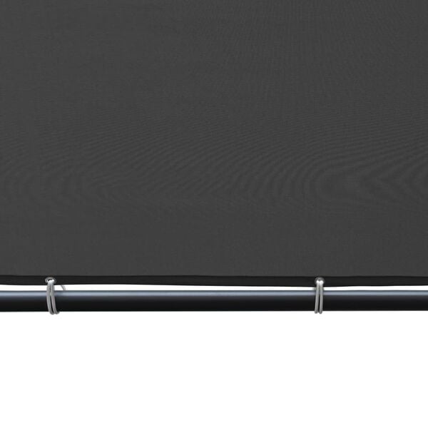 vidaXL Pavilion cu acoperiș înclinat antracit 300x300x257 cm 180 g/m²