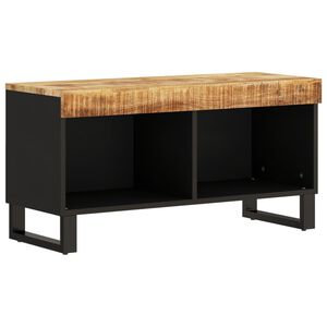 vidaXL Comodă TV, 85x33x43,5 cm, lemn masiv de mango