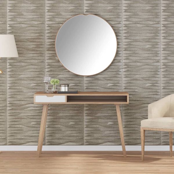 vidaXL Panouri de perete 12 buc. Beton 50x50 cm XPS 3 m&sup2; piatră