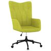 vidaXL Scaun de relaxare, verde, material textil