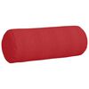 vidaXL Perne Bolster 2 pcs Roșu Ø 25 x 70 cm țesătură