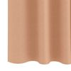 vidaXL Perdele Opaque cu Inel 2 pcs Maro deschis 140 x 140 cm