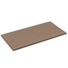 vidaXL Tăblie de Pat pentru Perete 12 pcs Cappuccino 30 x 15 cm