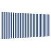 vidaXL Cortina Retractabilă Manual Albastru și Alb 300 x 200 cm