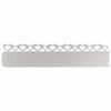 vidaXL Borduri pentru gazon 10 buc. 103 x 0,05 x 22 cm Oţel inoxidabil