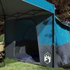 vidaXL Set Cort pentru Camping 2 pcs albastru Tafetă și Material