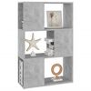vidaXL Bibliotecă/Separator cameră, gri beton, 60x24x94 cm, PAL