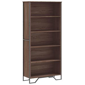 vidaXL Bibliotecă, stejar maro, 80x31x169 cm, lemn prelucrat