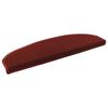 vidaXL Mochete autocolante pentru scară 15 pcs Roșu Bordeaux