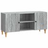 vidaXL Cabinet TV 102 x 34,5 x 50 cm Sonoma gri Lemn prelucrat