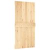 vidaXL Ușă NARVIK natural 100 x 210 cm Lemn de Pin Solid