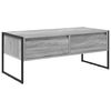 vidaXL Masă de cafea Gri Sonoma 100 x 46 x 40 cm Lemn prelucrat