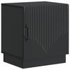 vidaXL Noptieră Negru 43 x 34,5 x 47 cm Lemn prelucrat