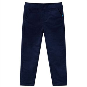 vidaXL Pantaloni pentru copii, bleumarin, 92