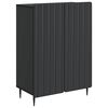 vidaXL Bufet Negru 66 x 34,5 x 92 cm Lemn prelucrat