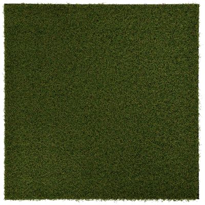 vidaXL Plăci de iarbă artificială, 4 buc., 50x50x2,5 cm cm, cauciuc