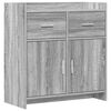 vidaXL Bufet Sonoma gri 75 x 36 x 80 cm Lemn prelucrat