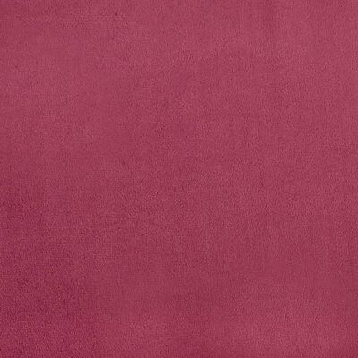 vidaXL Bancă, roșu vin, 108x79x79 cm, catifea
